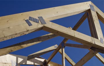 Walnut Tree roof trusses for new builds and additions